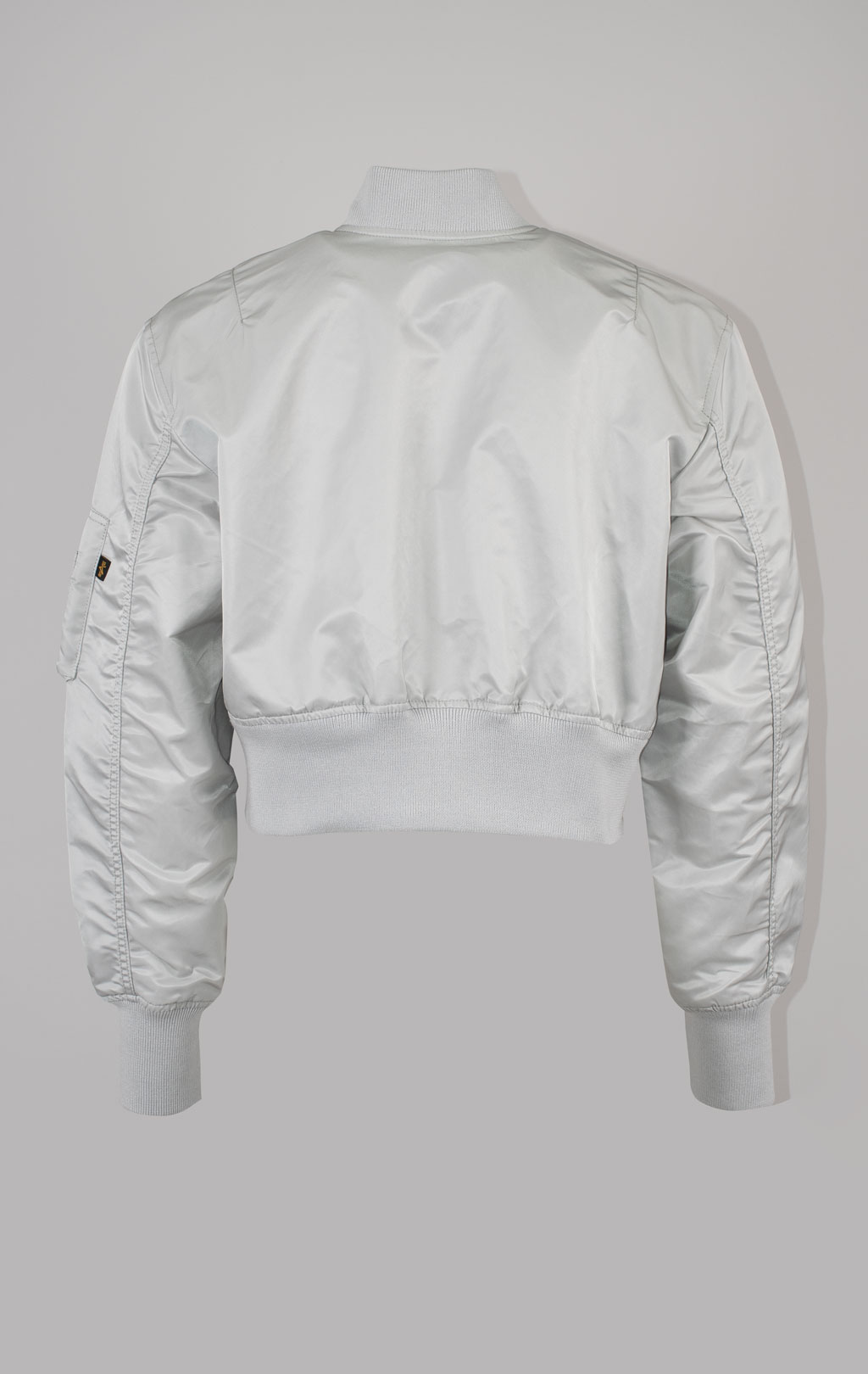 Женская ветровка ALPHA INDUSTRIES CROPPED GEN-II FLIGHT JACKET L-2B SS 25 m light gray 