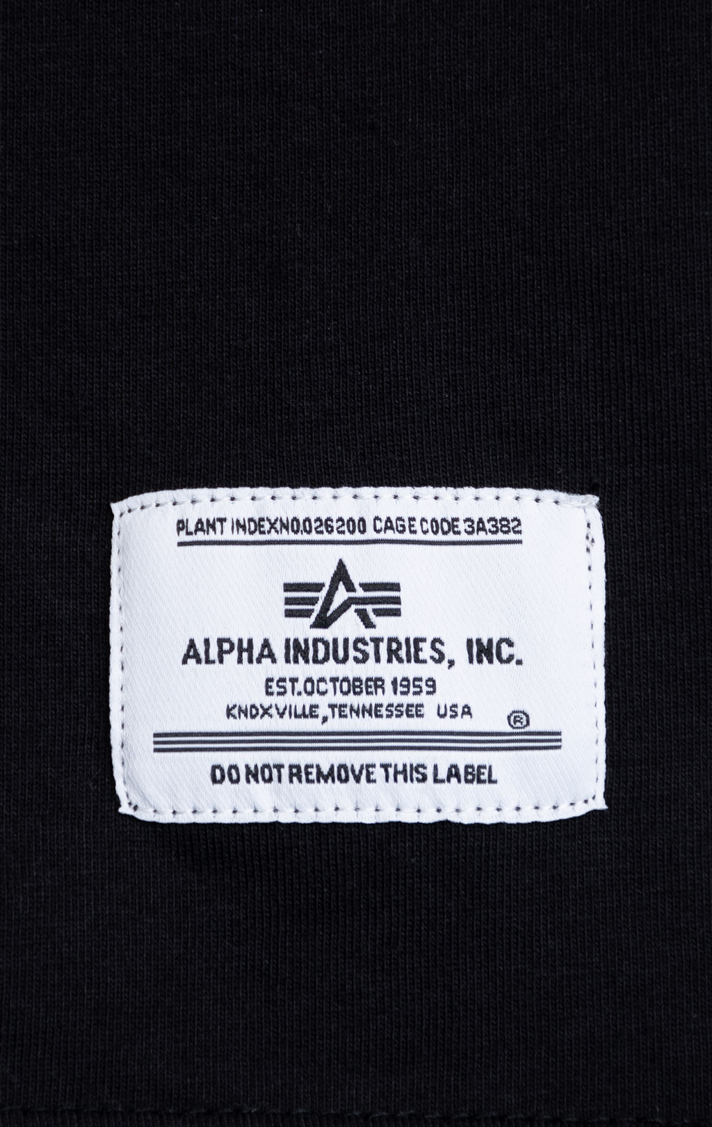 Футболка ALPHA INDUSTRIES ALPHA MA-1 TEE SS 24 black 