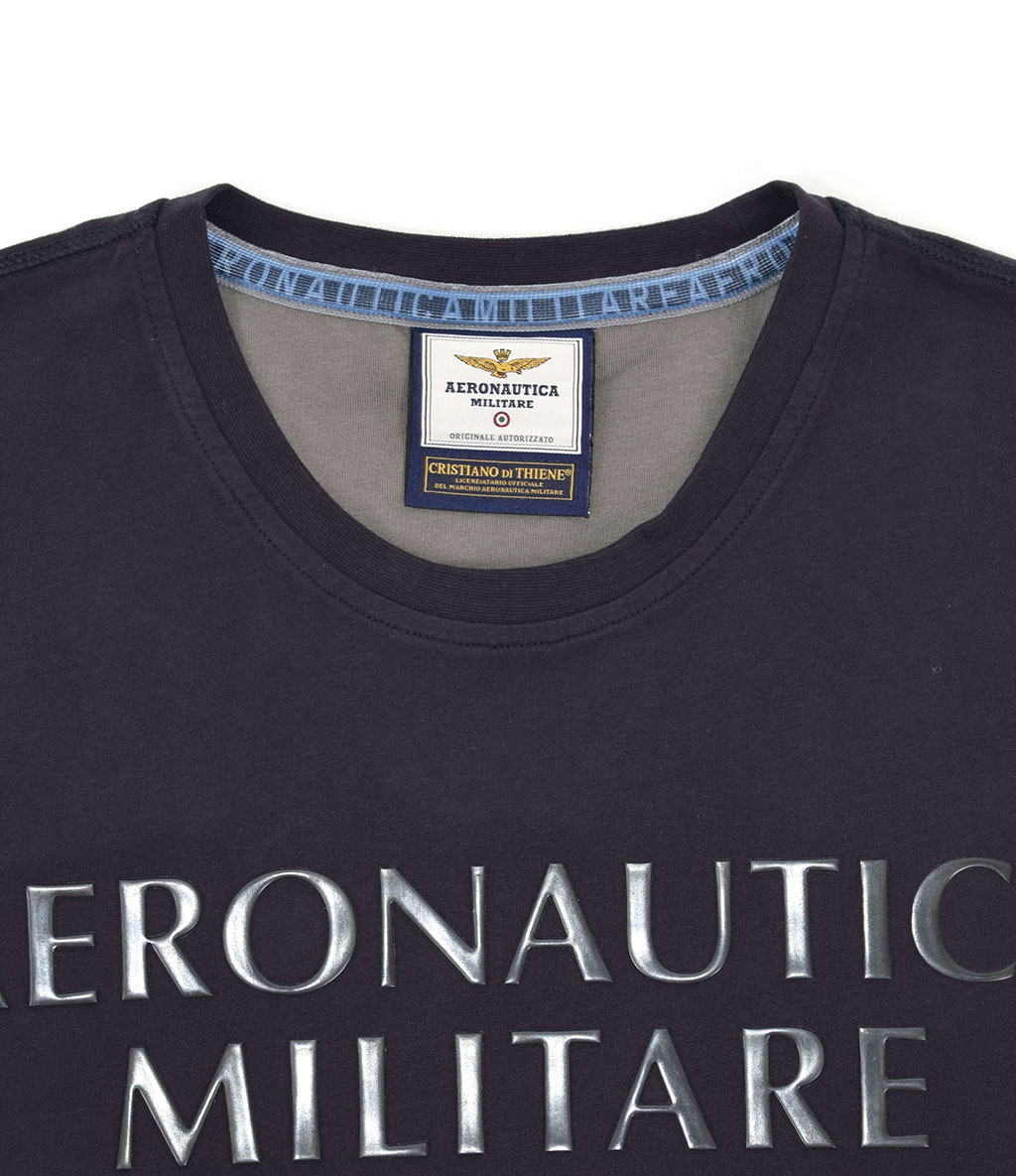 Футболка AERONAUTICA MILITARE FW 19/20 blue navy (TS 1643) 