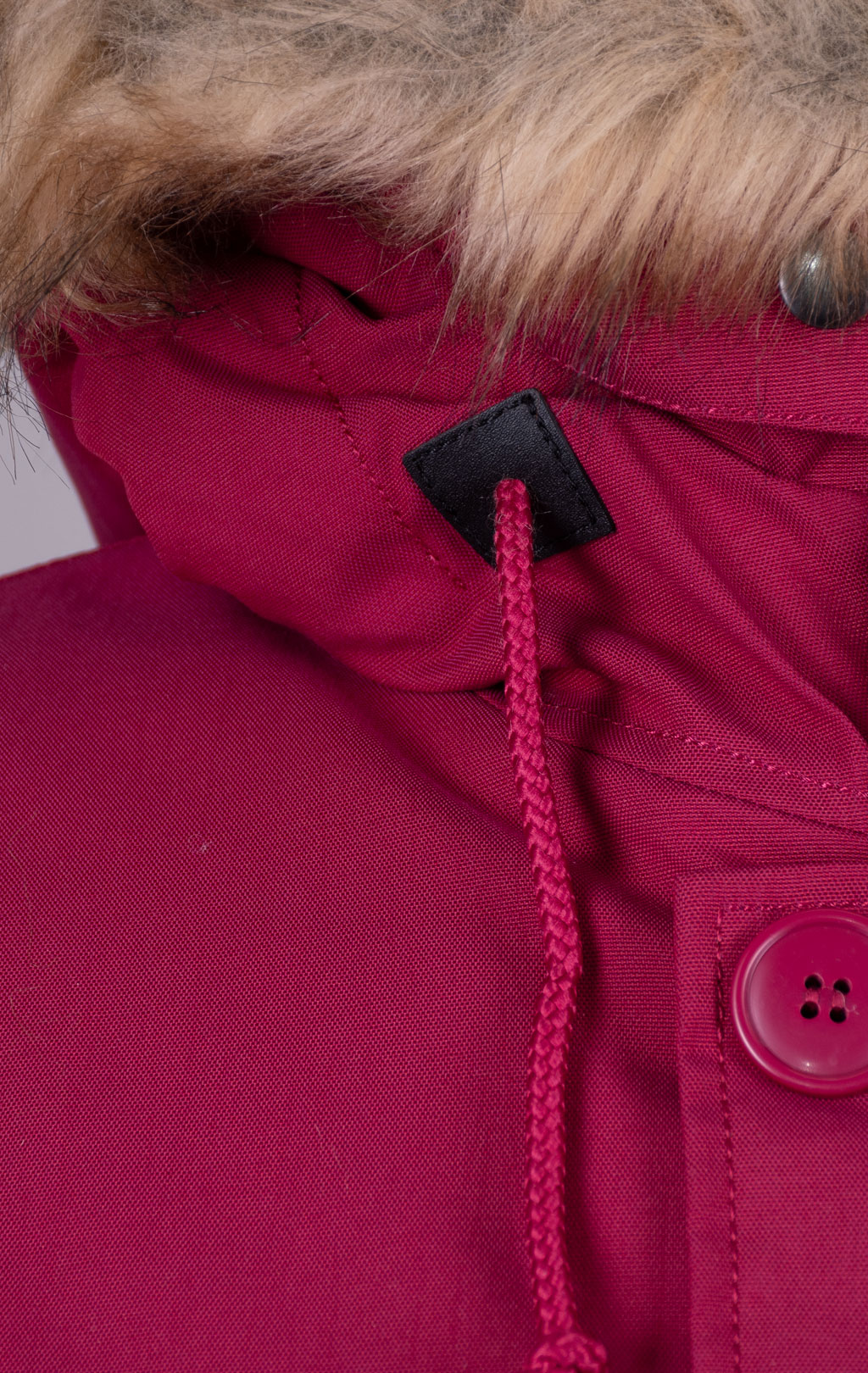 Женская аляска ALPHA INDUSTRIES POLAR major red 