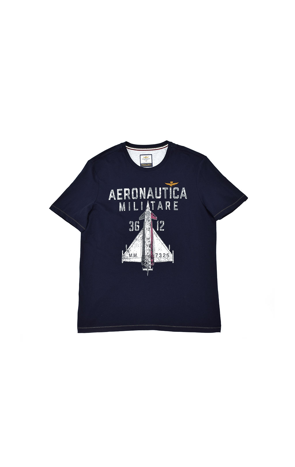 Футболка AERONAUTICA MILITARE SS 21/TR blue navy (TS 1857) 