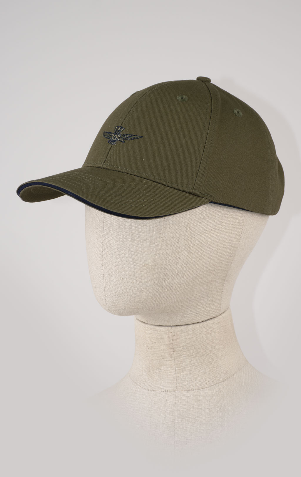 Бейсболка AERONAUTICA MILITARE SS 25 m/CN military olive (HA 1212) 