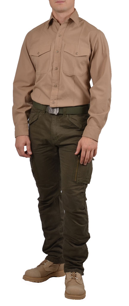 Рубашка USMC khaki США