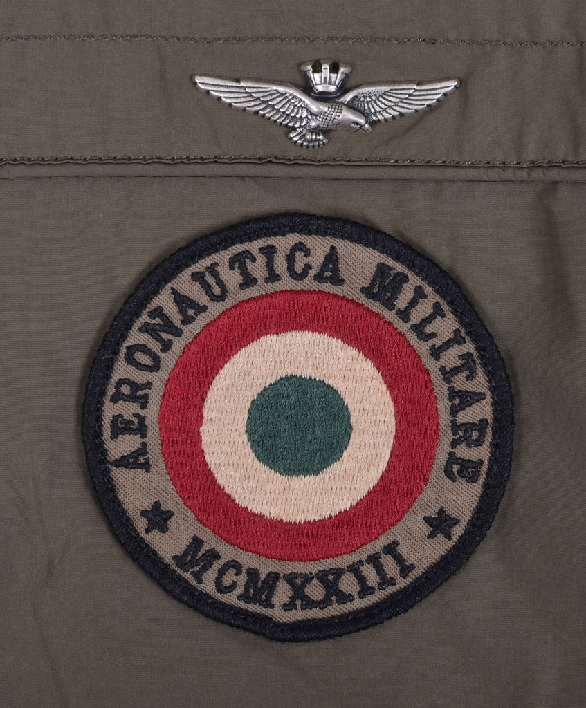 Куртка AERONAUTICA MILITARE verde militare (AB 1292) 