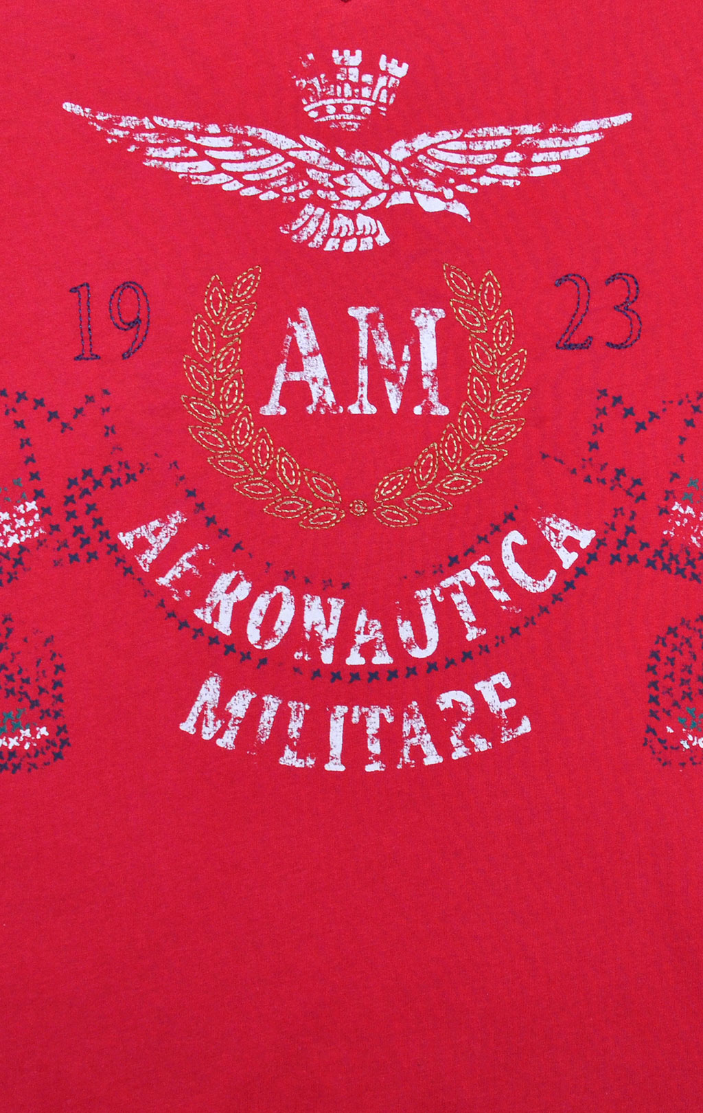 Женская футболка AERONAUTICA MILITARE red chili pepper (TS 1489) 