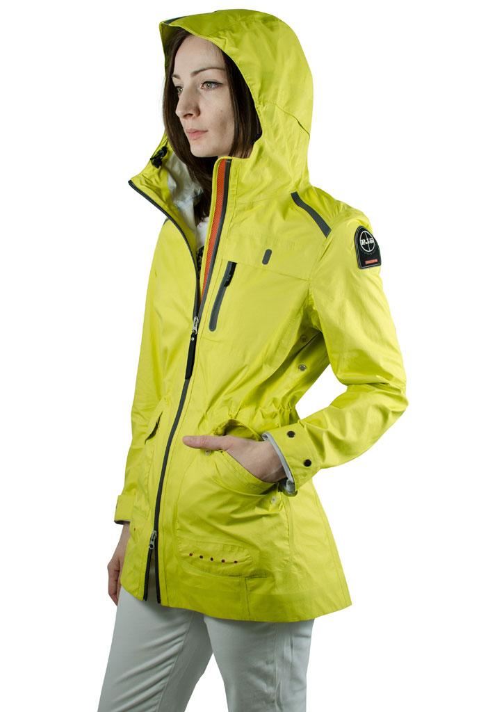 Женский плащ PARAJUMPERS GESHI acid green 