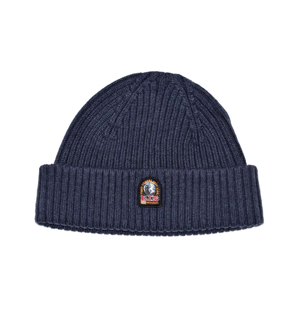 Шапка вязаная PARAJUMPERS RIB HAT FW 20/21 navy 