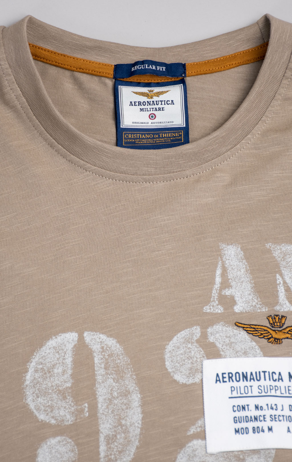 Футболка AERONAUTICA MILITARE big size SS 26/BD winter twig (TS 2524) 