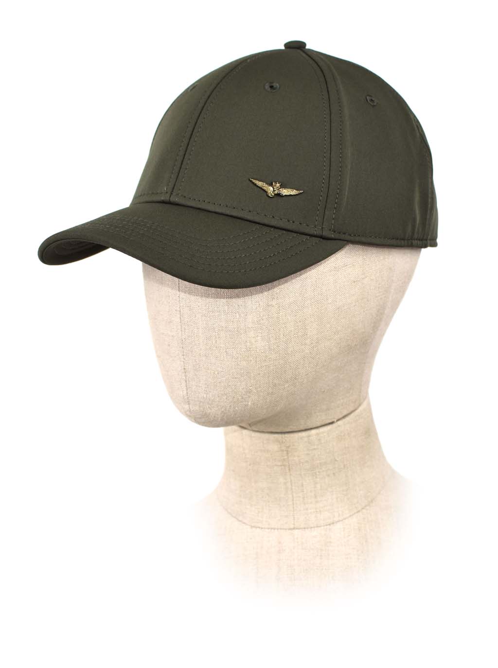 Бейсболка AERONAUTICA MILITARE FW 21/22/CN verde militare (HA 1091)