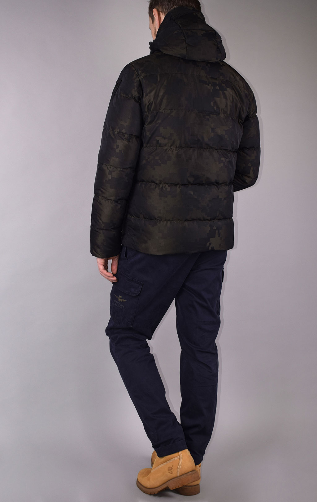 Куртка-пуховик BLAUER SHORT JACKET FW 19/20 camo (005498) 