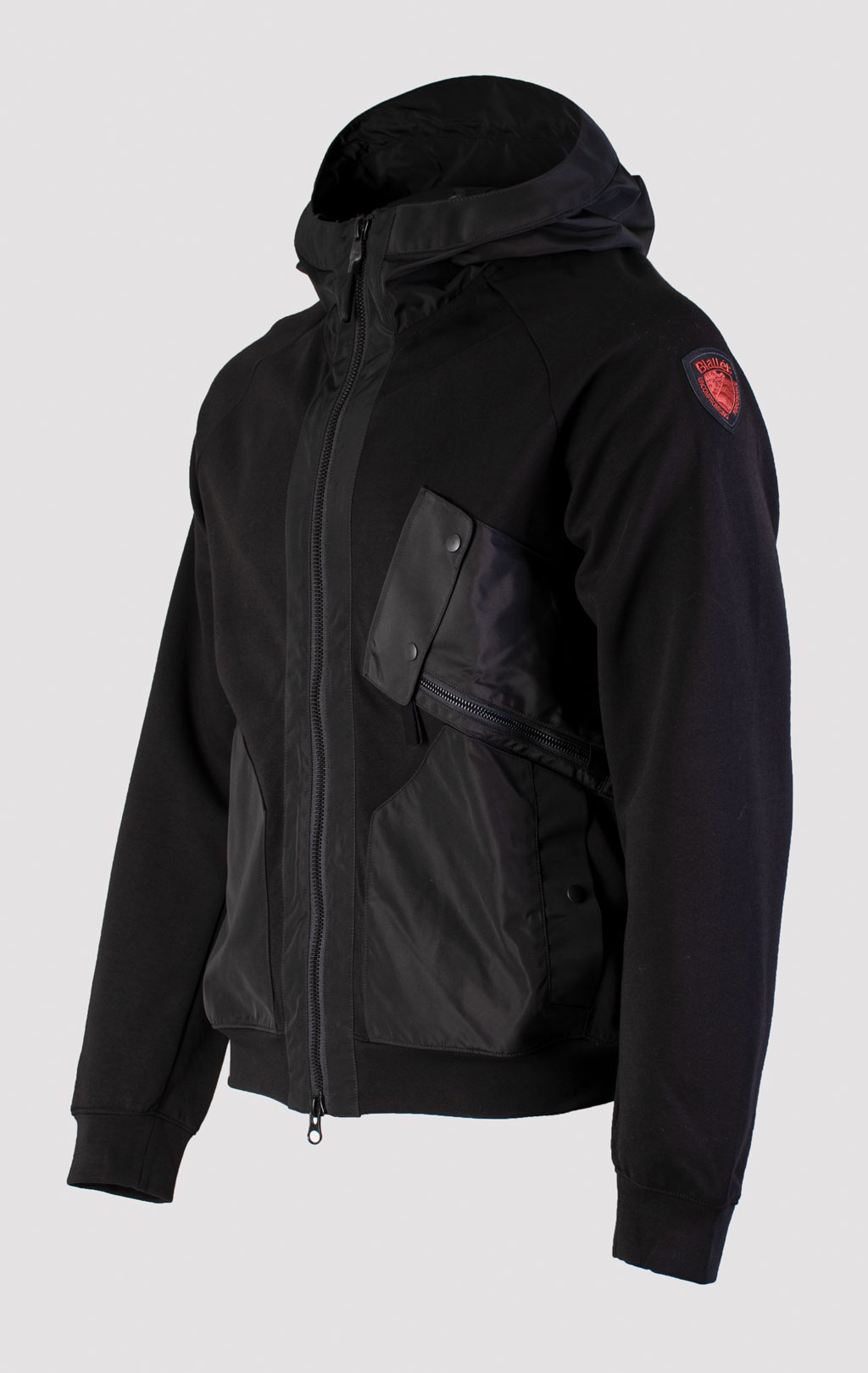 Толстовка на молнии BLAUER JEROME TEC FLEECE FW 25/26 black (F02118) 