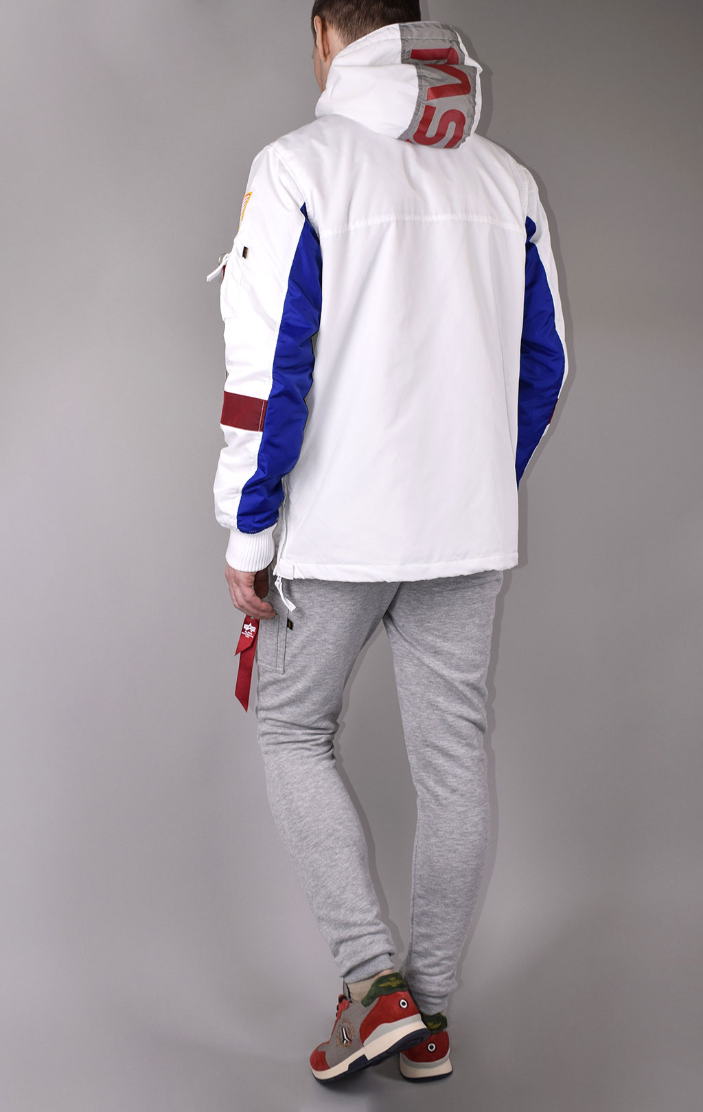 Анорак ALPHA INDUSTRIES NASA SPACE CAMP ANORAK white 