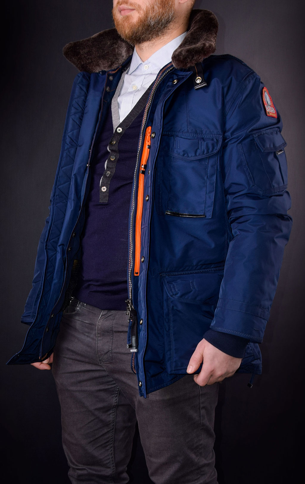 Куртка PARAJUMPERS PORTLAND cadet blue 