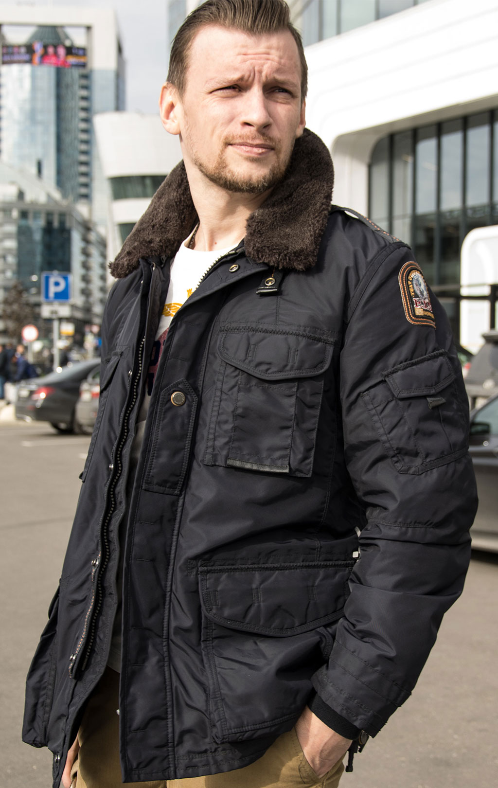 Куртка PARAJUMPERS PORTLAND navy 