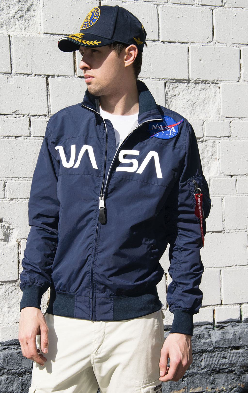 Ветровка ALPHA INDUSTRIES NASA JACKET rep. blue 