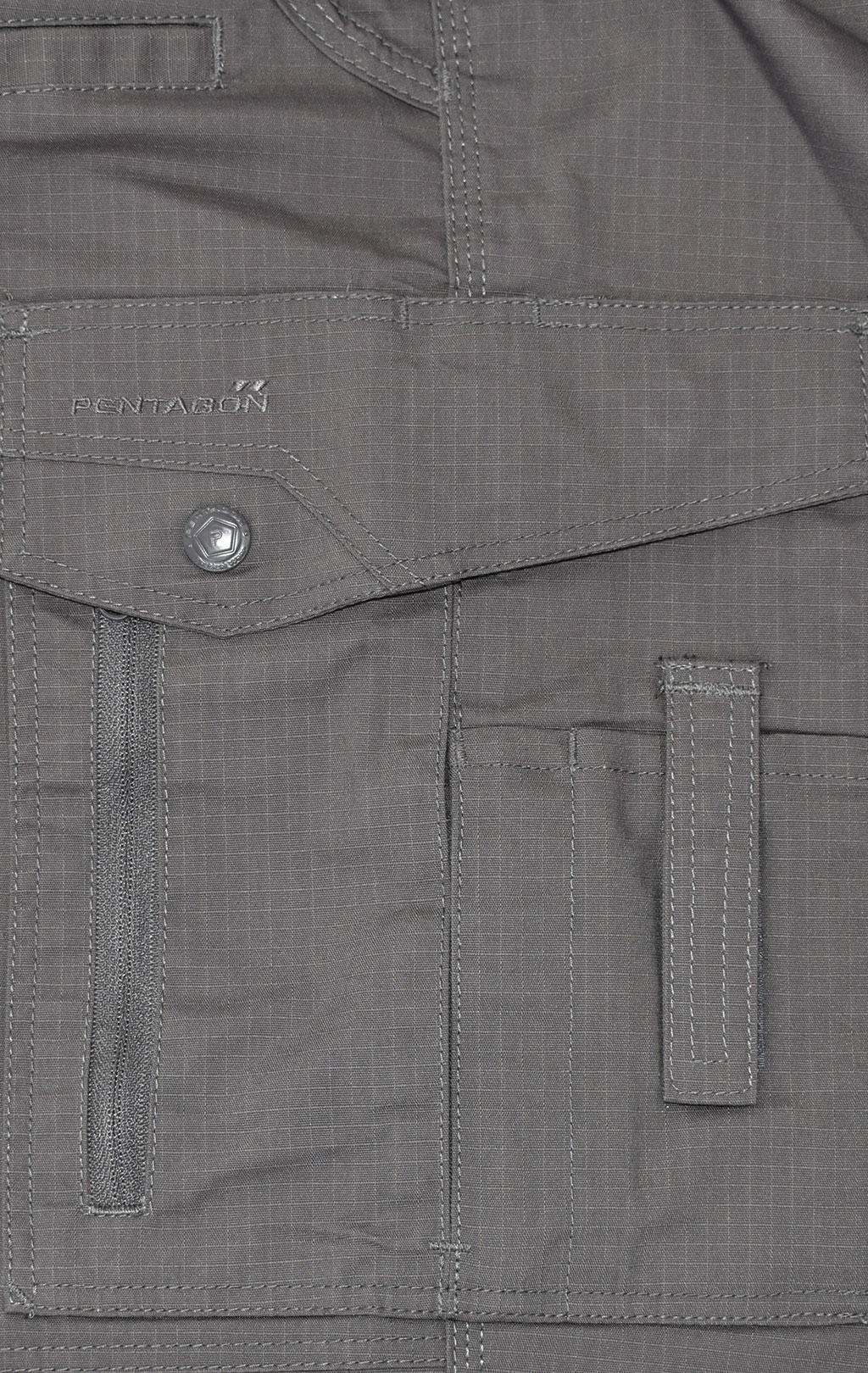 Брюки тактические Pentagon RANGER 2.0 big size хлопок35%/полиэстер65% Rip-Stop stretch grey wolf 05007 