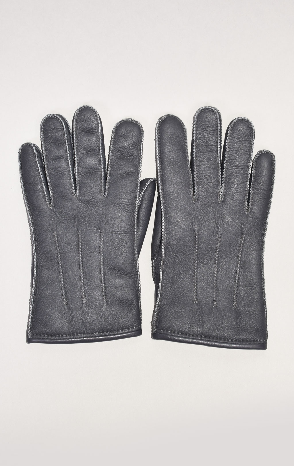 Перчатки PARAJUMPERS SHEARLING GLOVES овчина FW 21/22 grey 