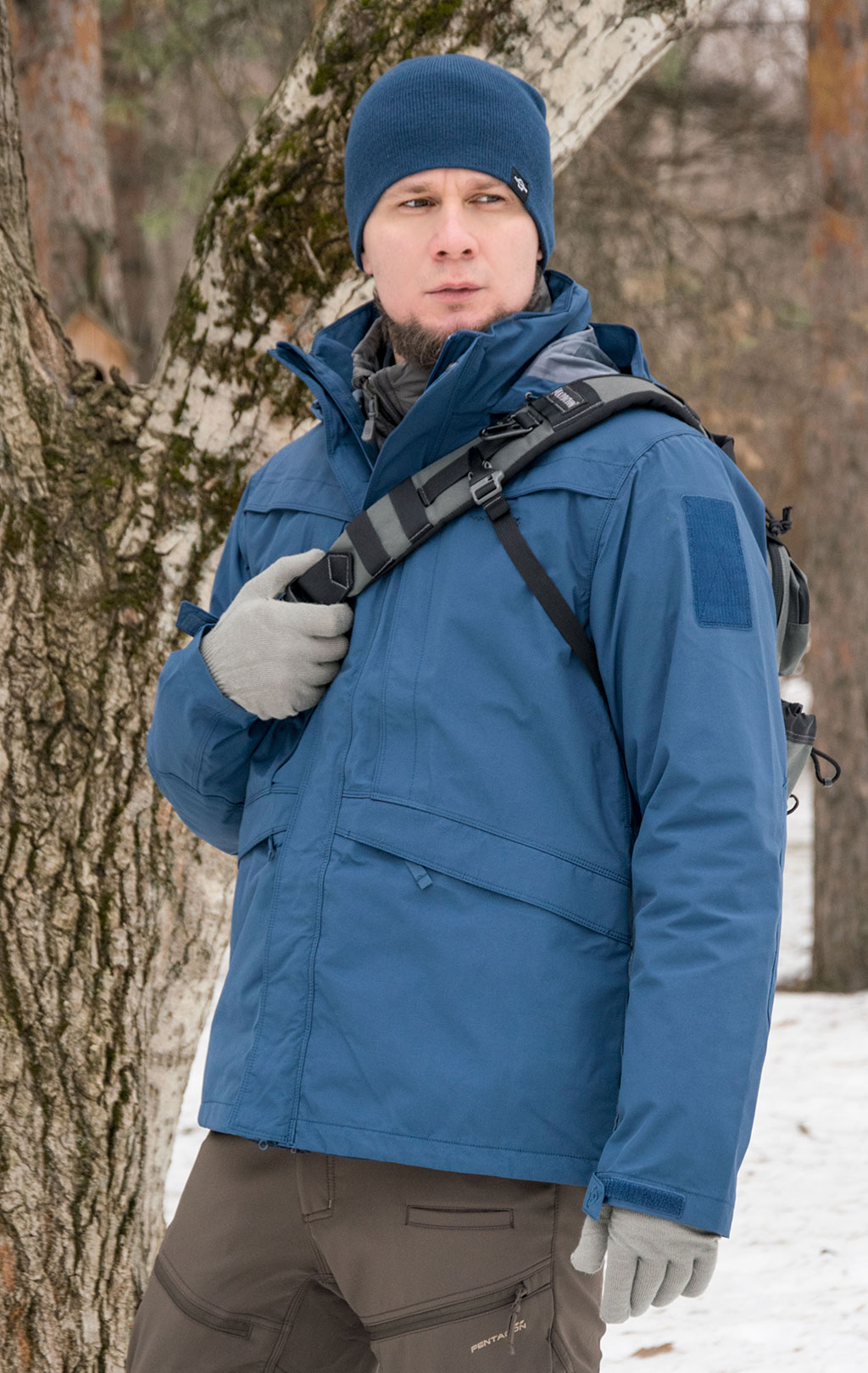 Куртка тактическая Pentagon мембрана HURRICANE MJC® SYSTEM raf blue 05RF 07104 