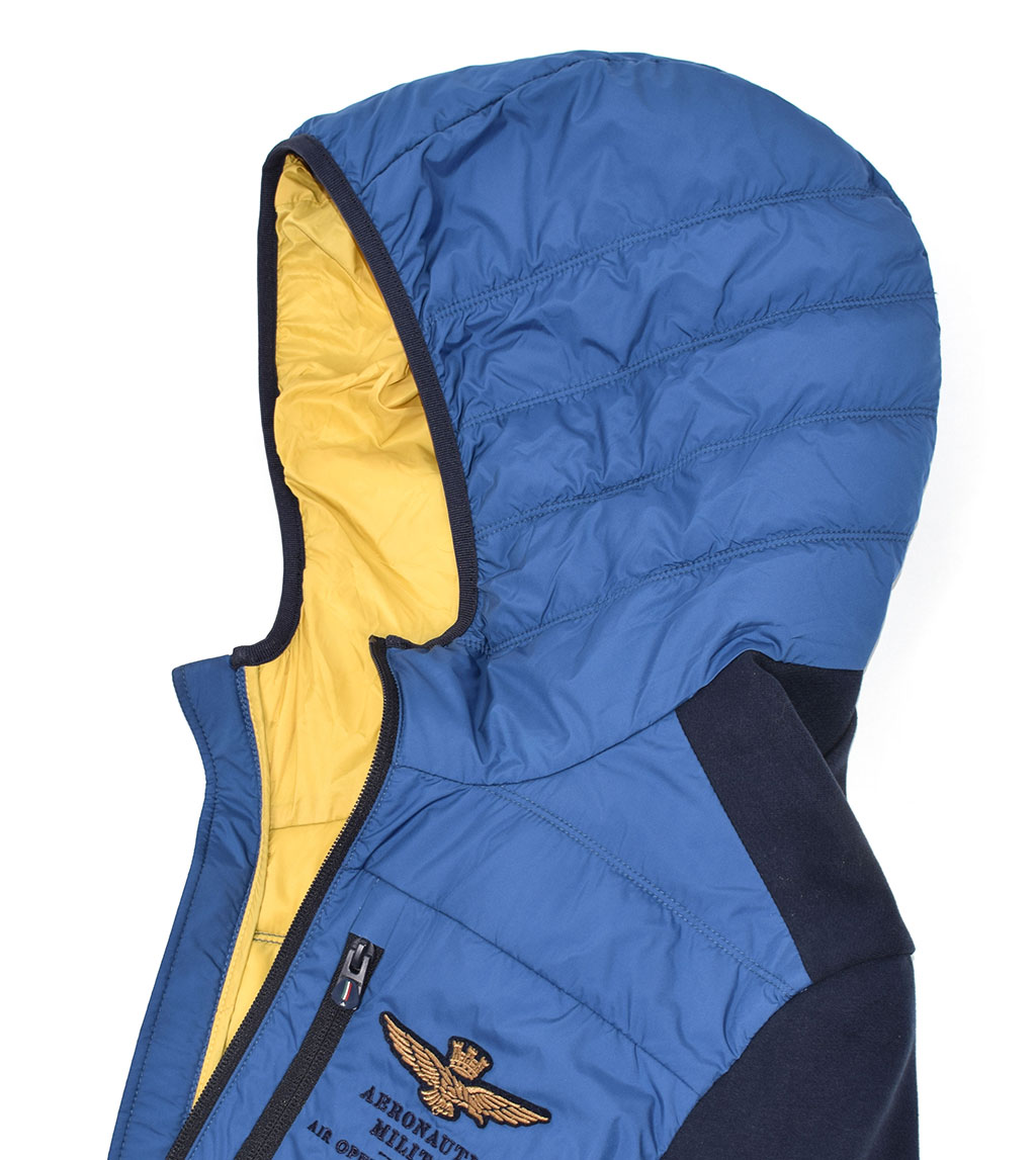 Куртка AERONAUTICA MILITARE FW 19/20 blue navy/cielo (AF 377) 