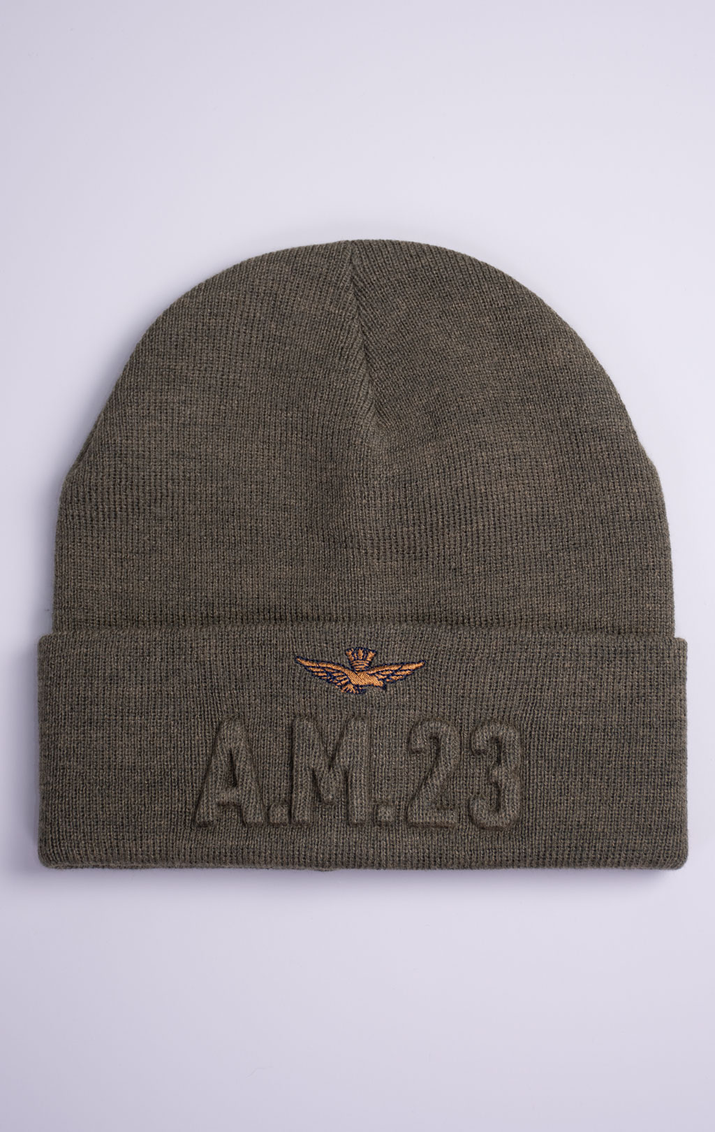 Шапка вязаная AERONAUTICA MILITARE FW 26/27/CN olivine (CU 0099) 