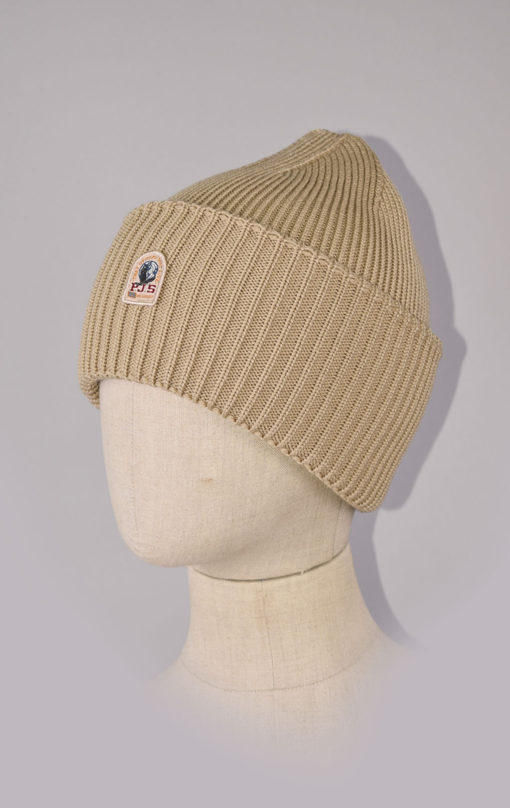 Шапка вязаная PARAJUMPERS STREET HAT FW 23/24 tapioca 