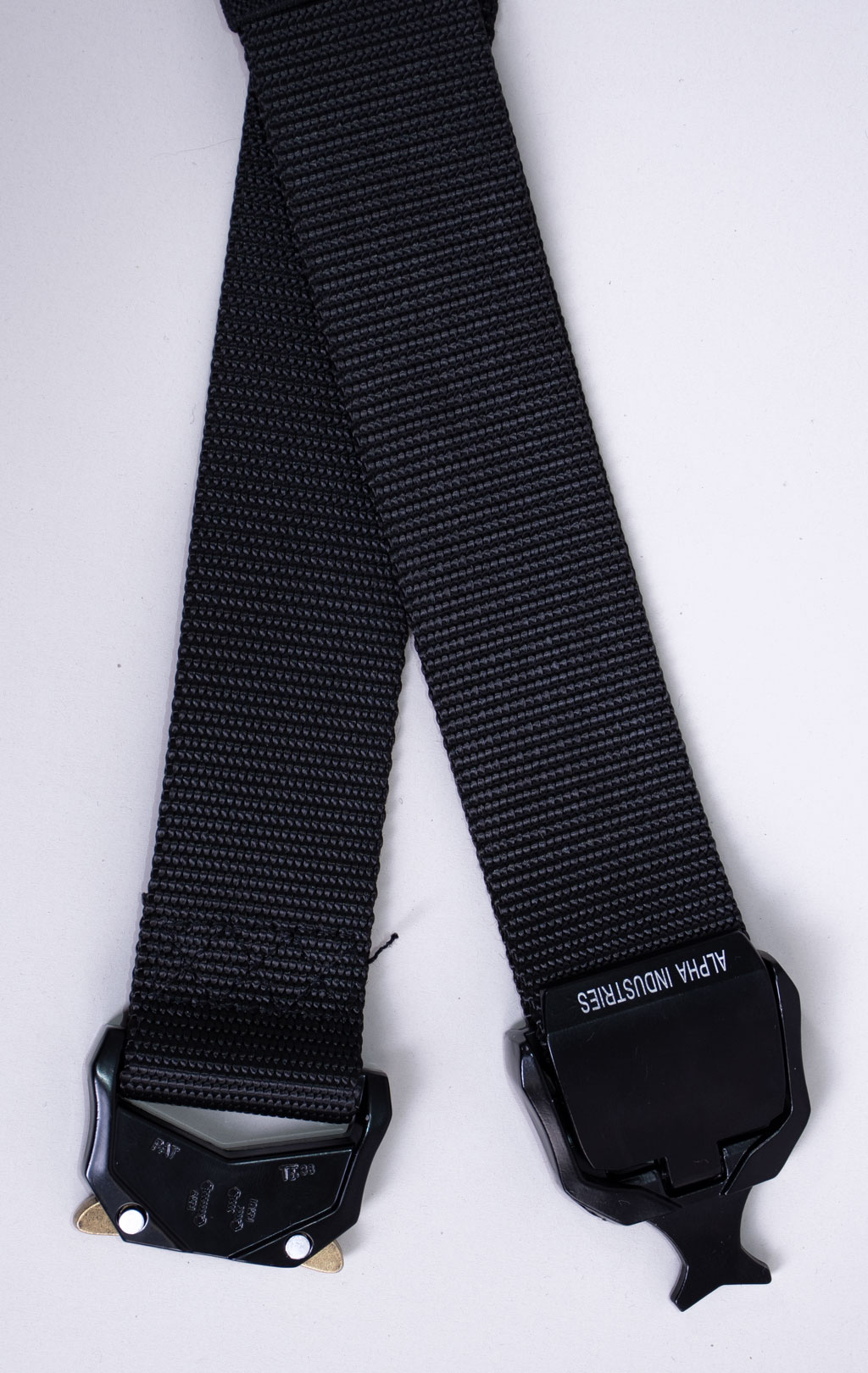 Ремень брючный ALPHA INDUSTRIES UTILITY BELT нейлон black 