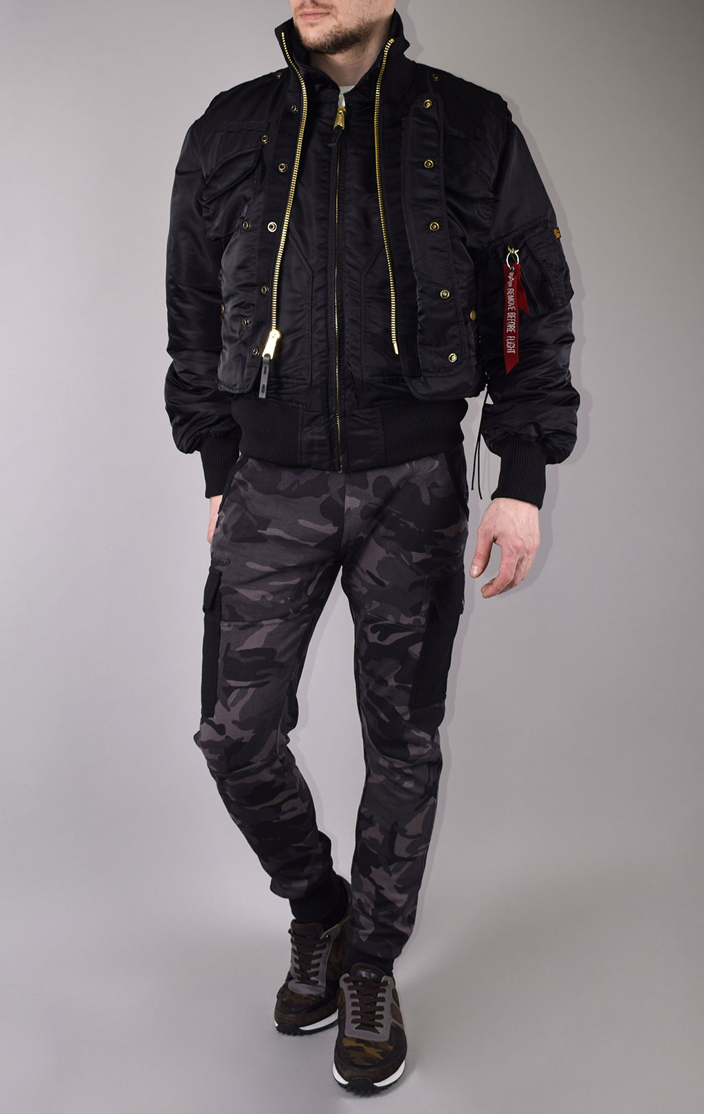 Куртка ALPHA INDUSTRIES X-Force black 