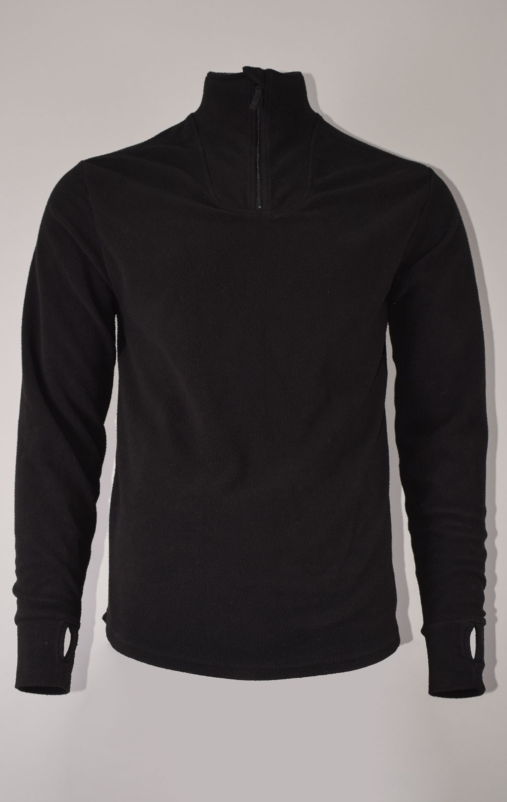 Флис армейский 1/4 Zipp black б/у Англия