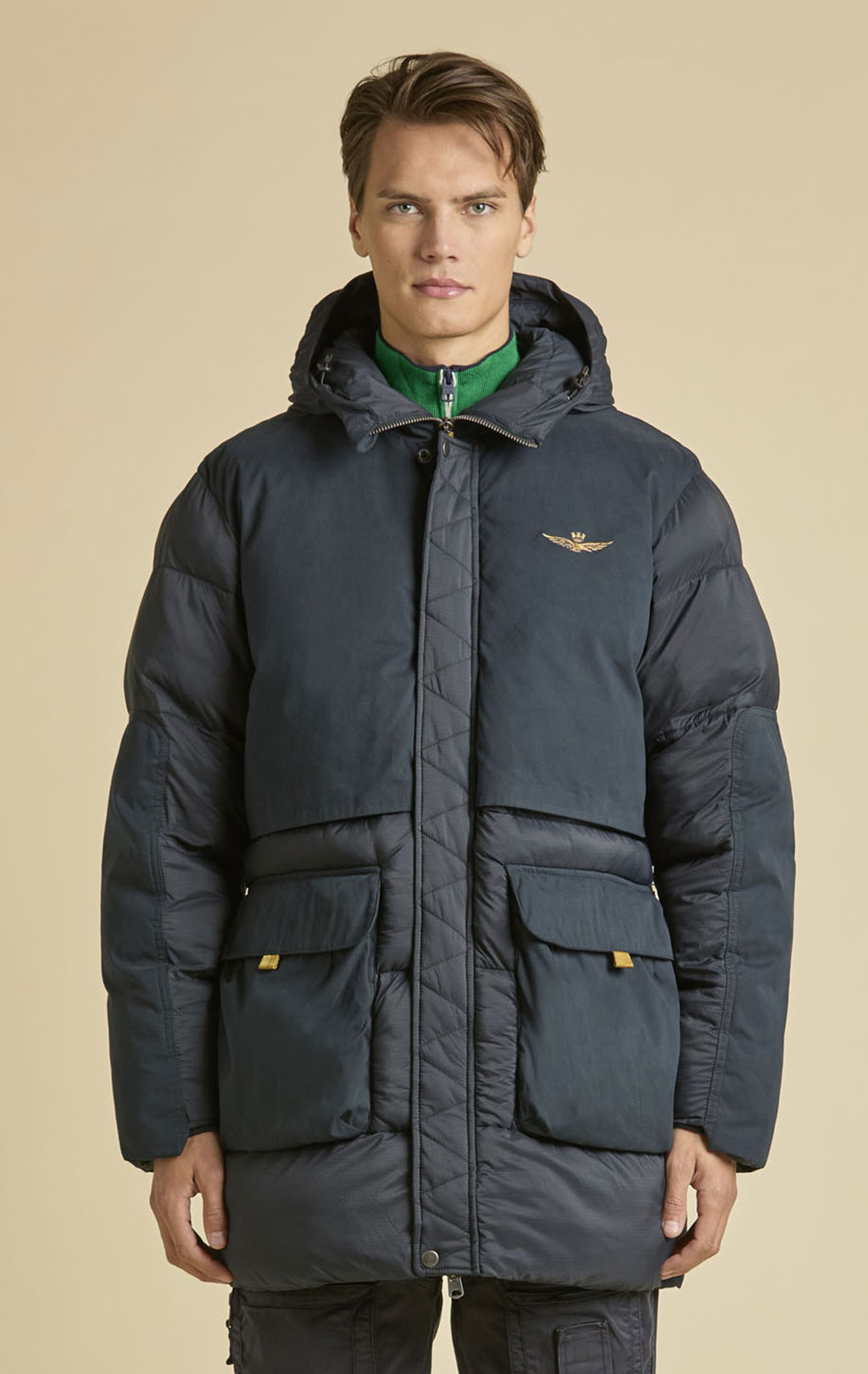 Куртка AERONAUTICA MILITARE FW 25/26/CN midnight blue (AB 3015) 
