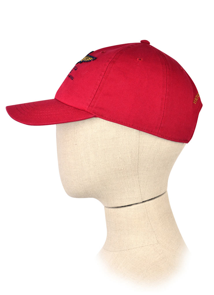 Бейсболка AERONAUTICA MILITARE red chili pepper (HA 981)