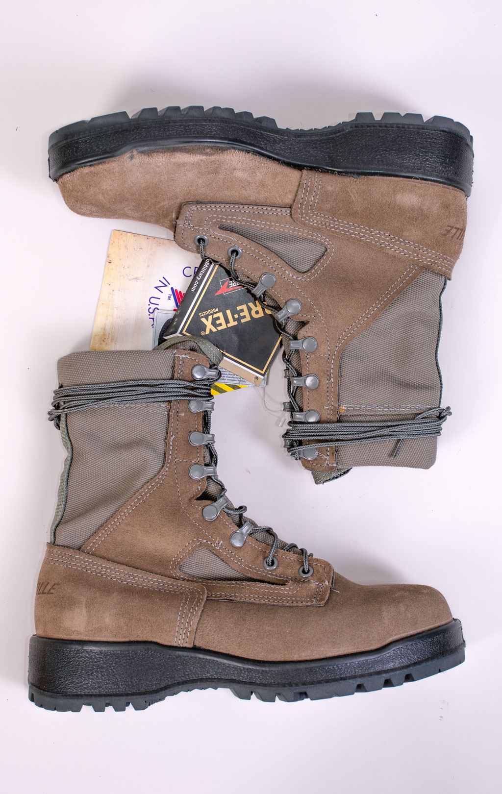 Ботинки-берцы Gore-Tex steel toe sage green США