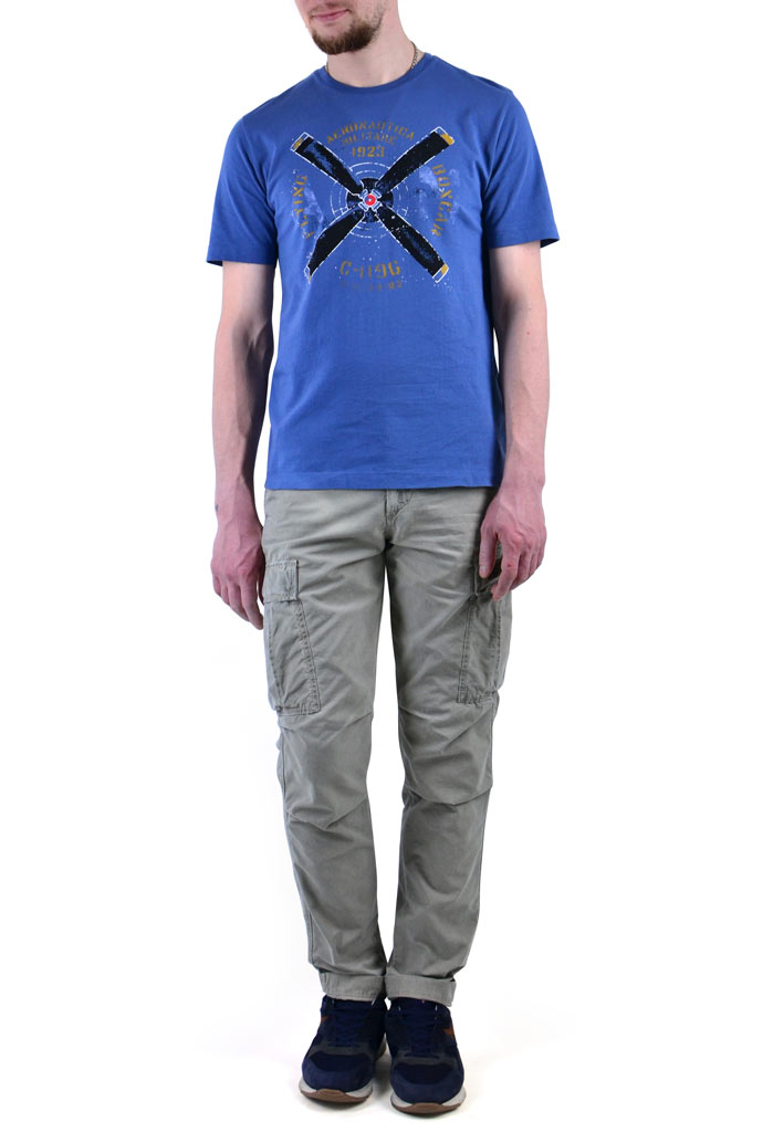 Футболка AERONAUTICA MILITARE azul (TS 1511)