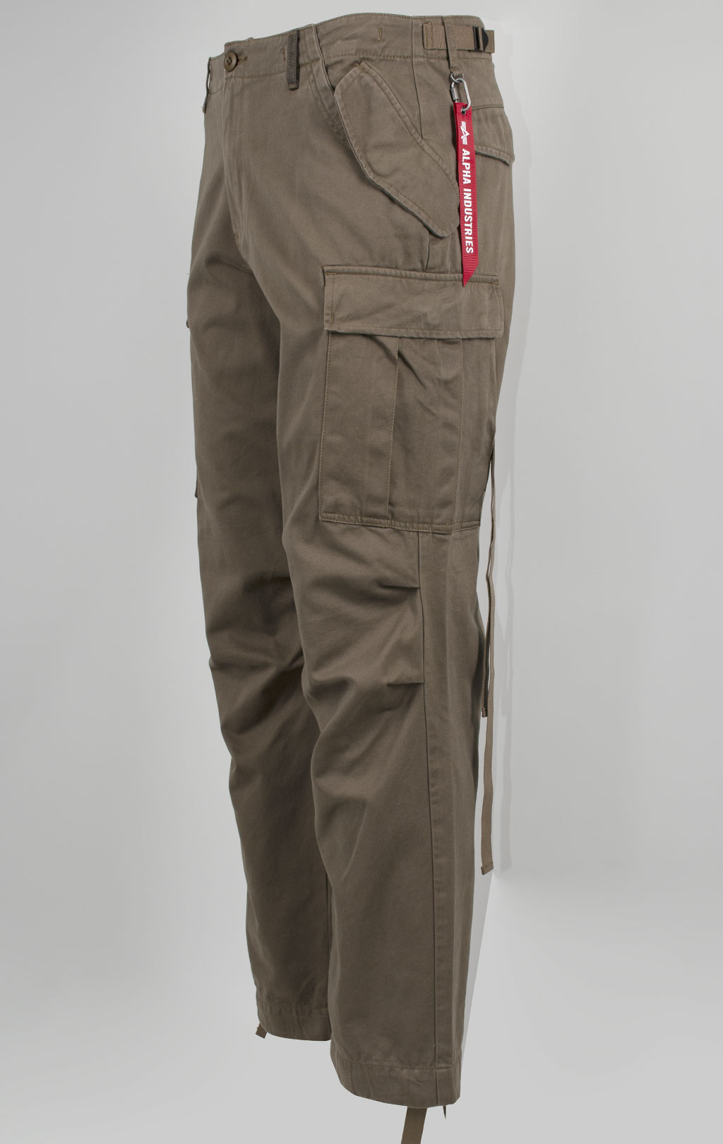 Брюки-карго парашюты ALPHA INDUSTRIES M-65 PANT плотные FW 24/25 coyote brown 