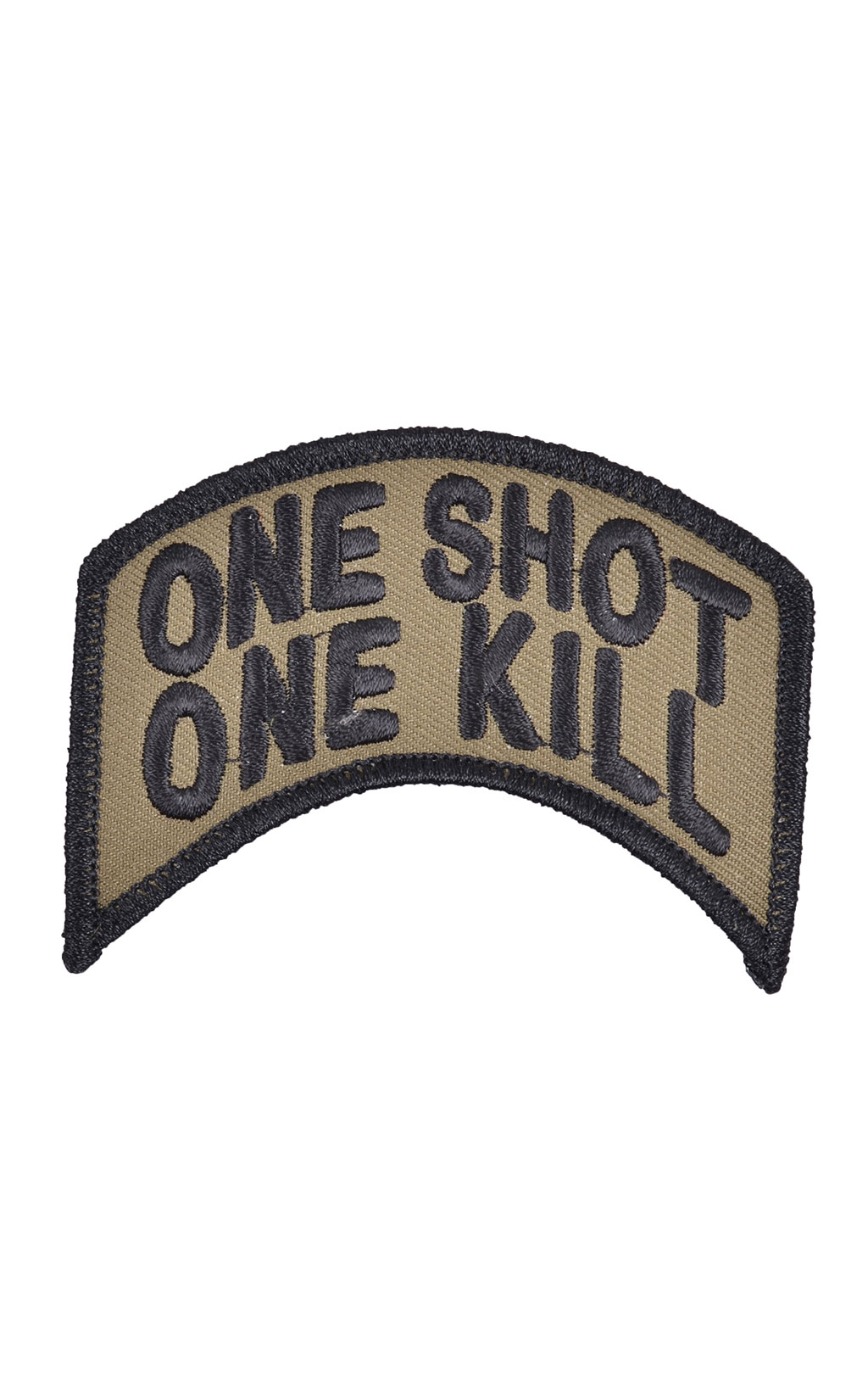 Нашивка-дужка ONE SHOT ONE KILL olive (PM0880) 