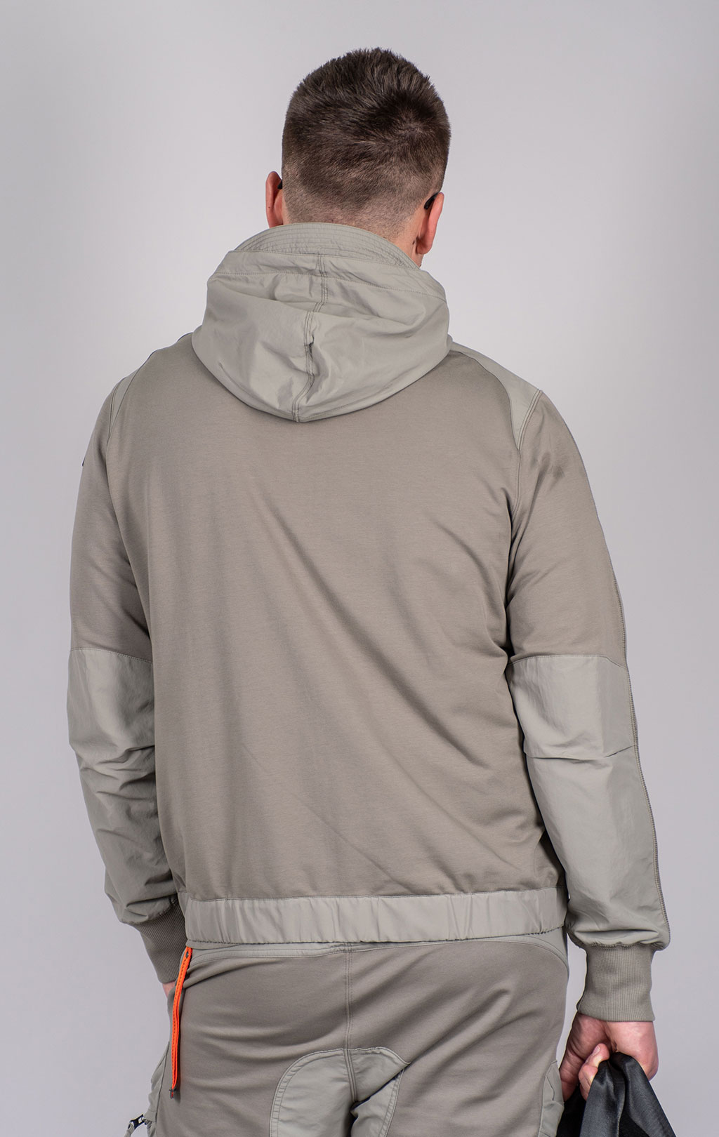 Толстовка с капюшоном PARAJUMPERS TRIDENT на молнии SS 25 m nowhere 
