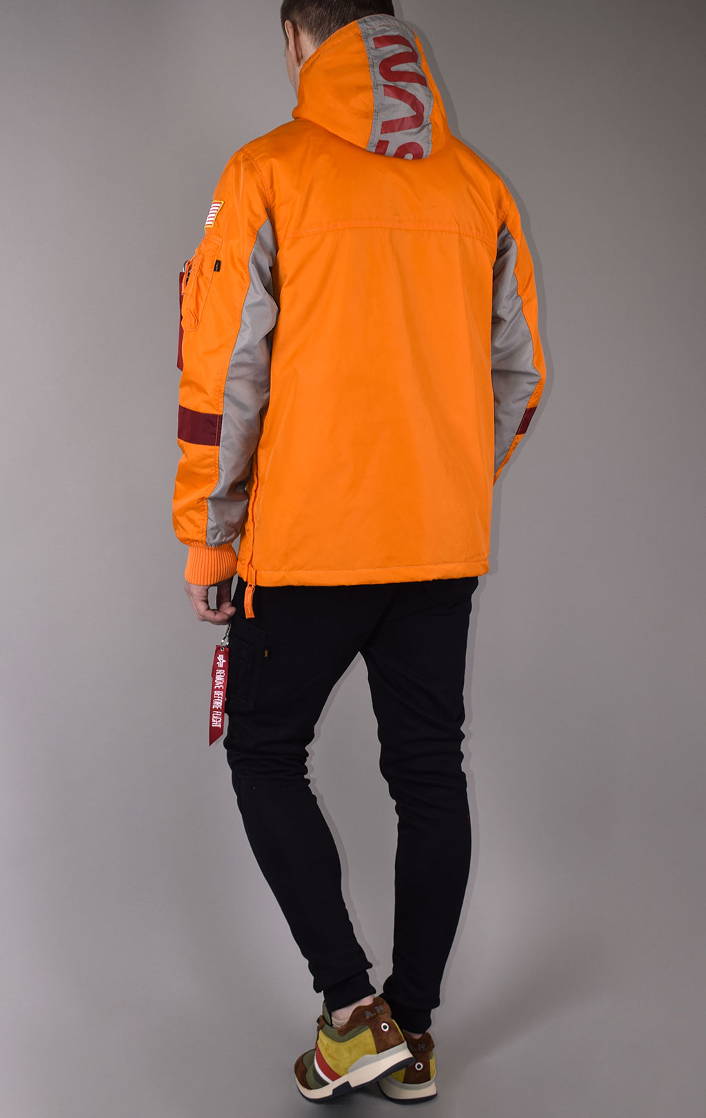 Анорак ALPHA INDUSTRIES NASA SPACE CAMP ANORAK alpha orange 