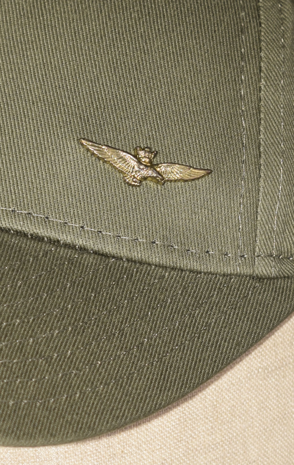 Бейсболка AERONAUTICA MILITARE FW 22/23/CN verde militare (HA 1122)
