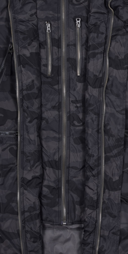 Аляска ALPHA INDUSTRIES PPS N-3B black camo 