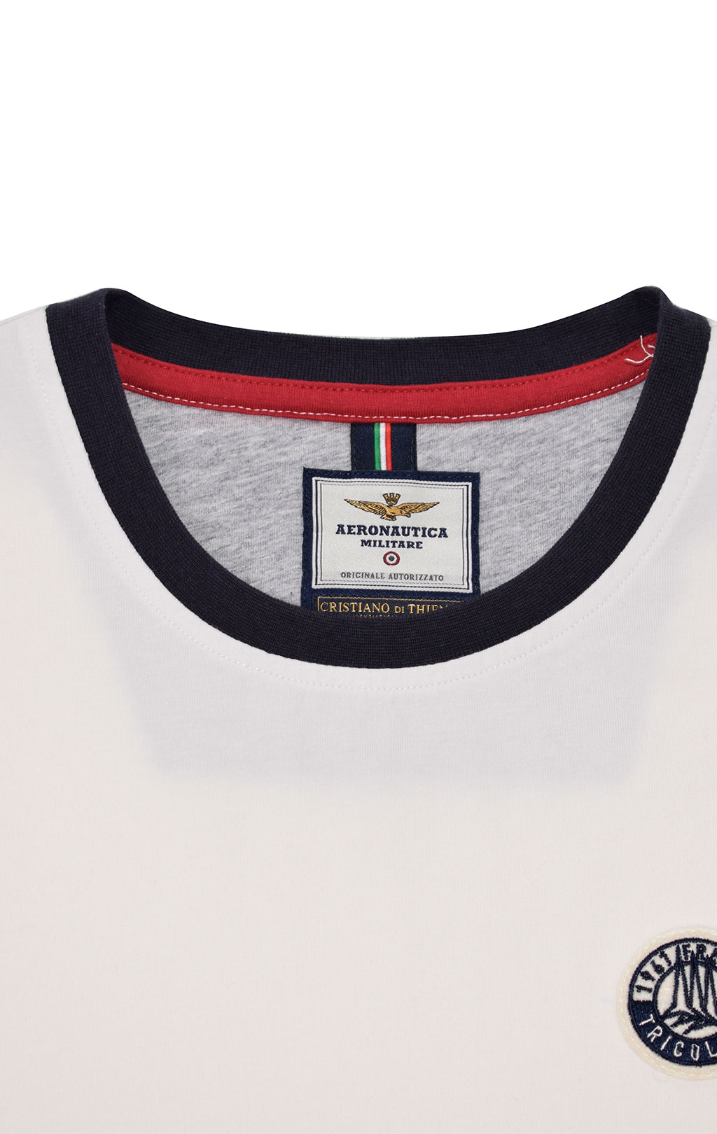 Футболка AERONAUTICA MILITARE SS 20 off white (TS 1699)