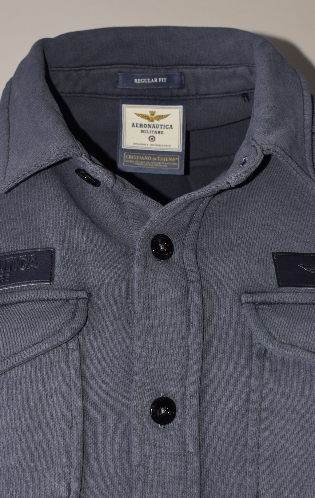 Ветровка AERONAUTICA MILITARE SS 23 m/TR blue navy (AC 010)