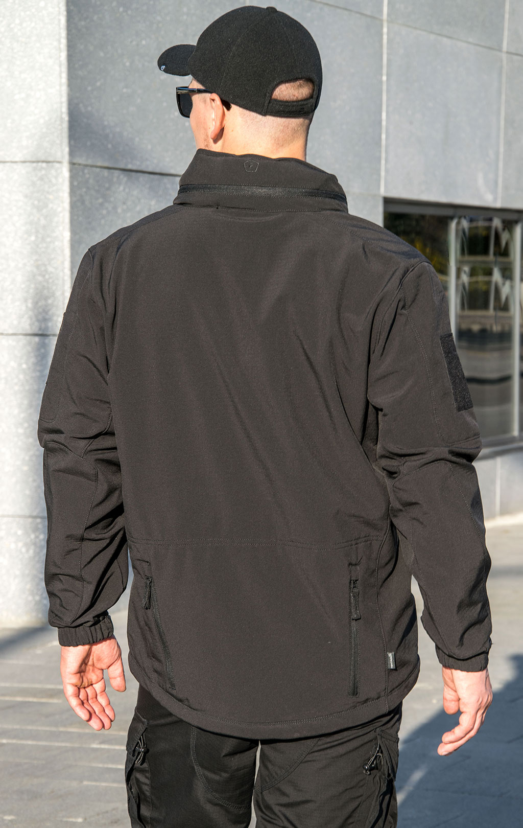 Куртка тактическая softshell Pentagon мембрана ARTAXES Soft Shell black 08011 