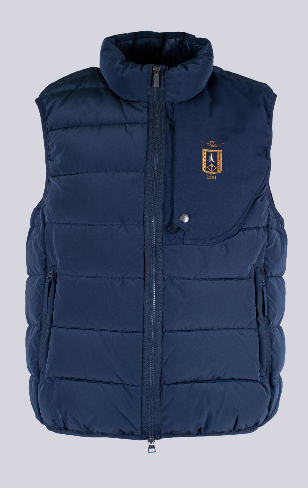 Жилет AERONAUTICA MILITARE big size FW 26/27/CN blue navy (AB 3073) 