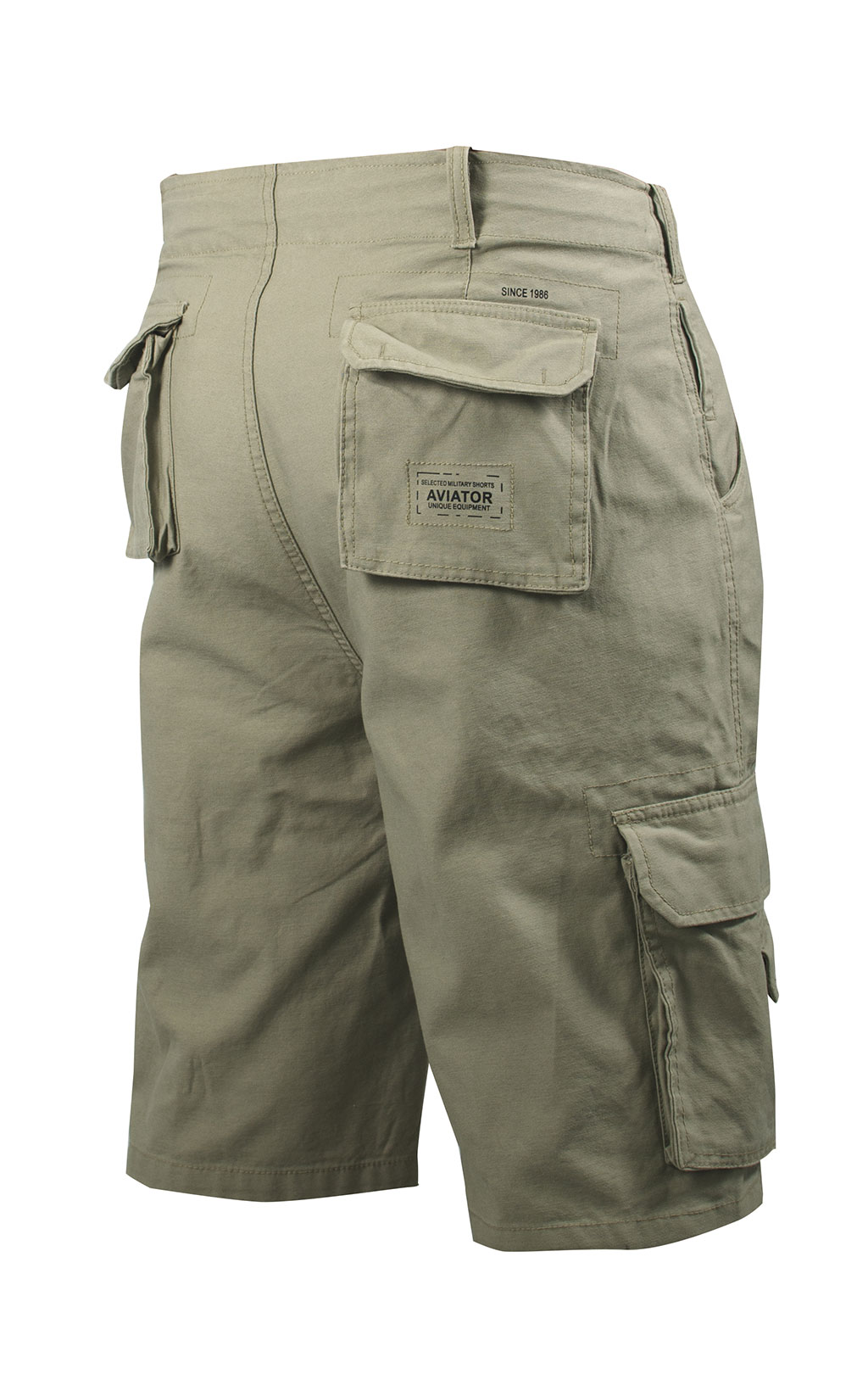 Шорты Mil-Tec Aviator хлопок khaki 