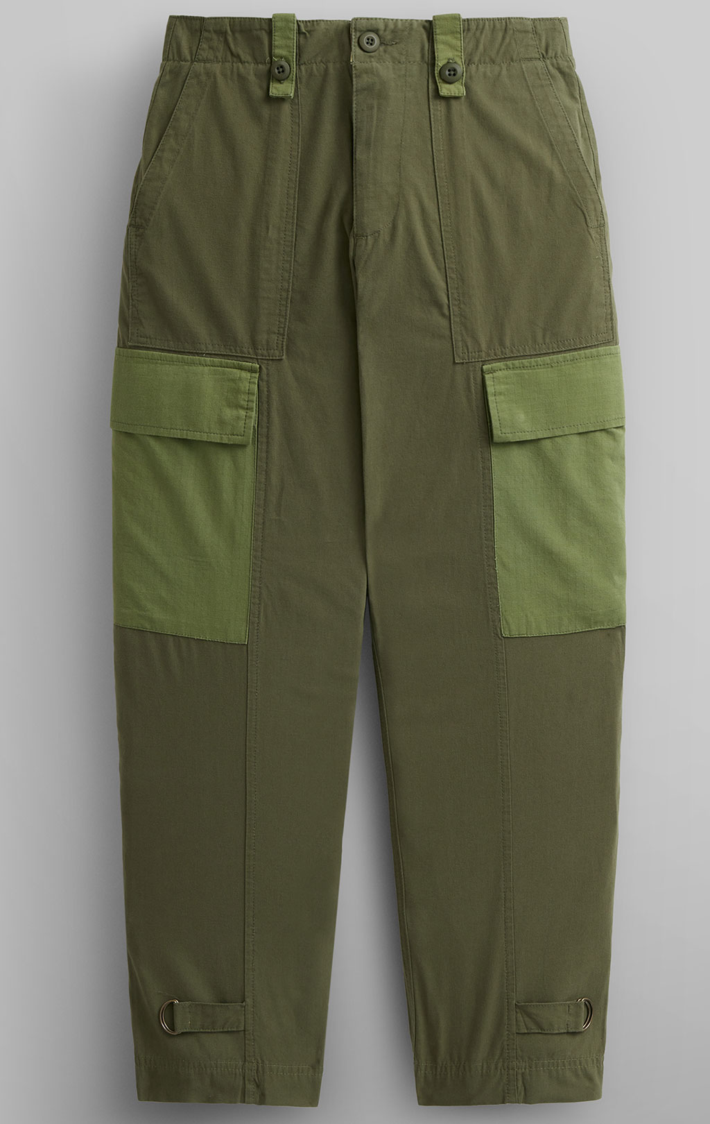 Женские брюки-карго ALPHA INDUSTRIES LIGHTWEIGHT TROUSERS SS 24 m OG-107 green 