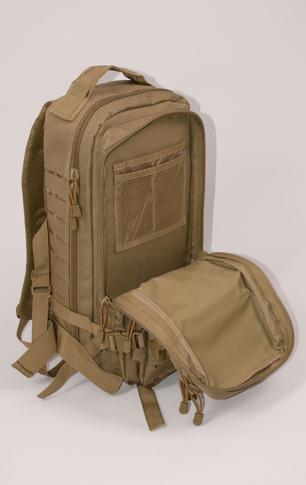 Рюкзак тактический 30L front laser cut coyote BS-440-1 Китай