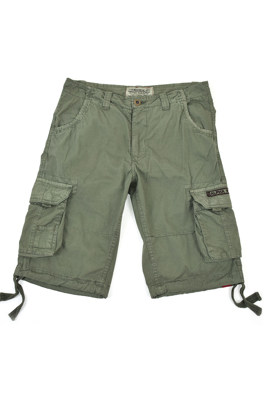 Шорты ALPHA INDUSTRIES JET big size vintage green 