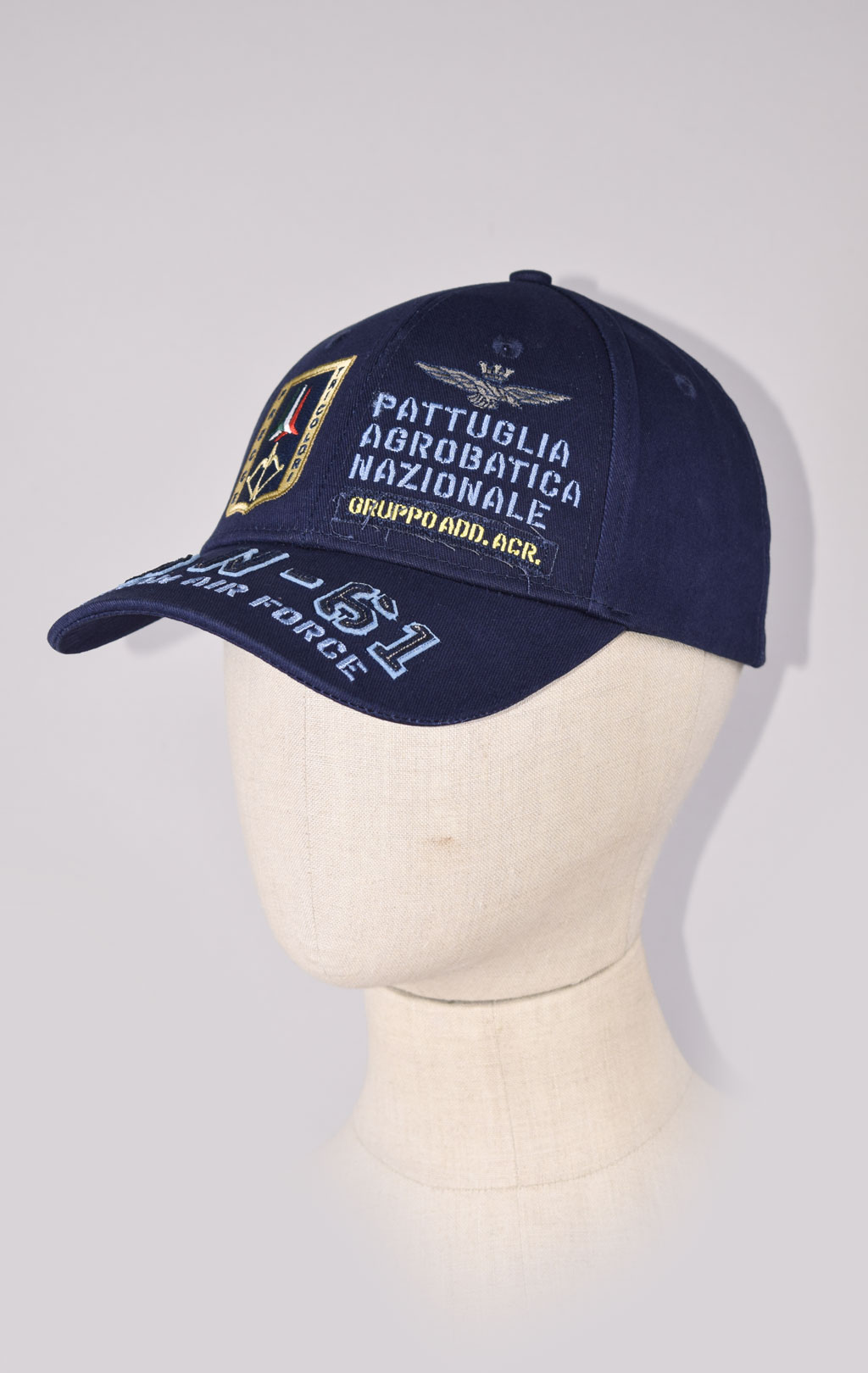 Бейсболка AERONAUTICA MILITARE SS 23/CN blue navy (HA 1134)