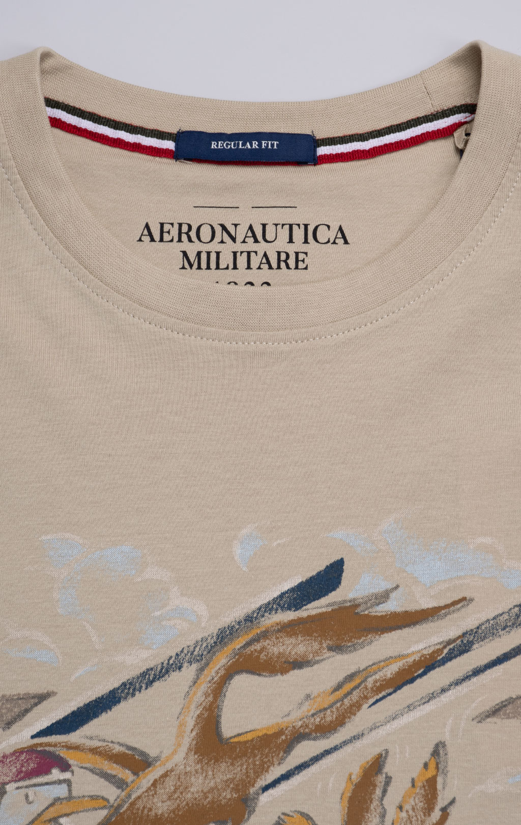 Футболка AERONAUTICA MILITARE FW 26/27/BD hazelnut (TS 2578) 