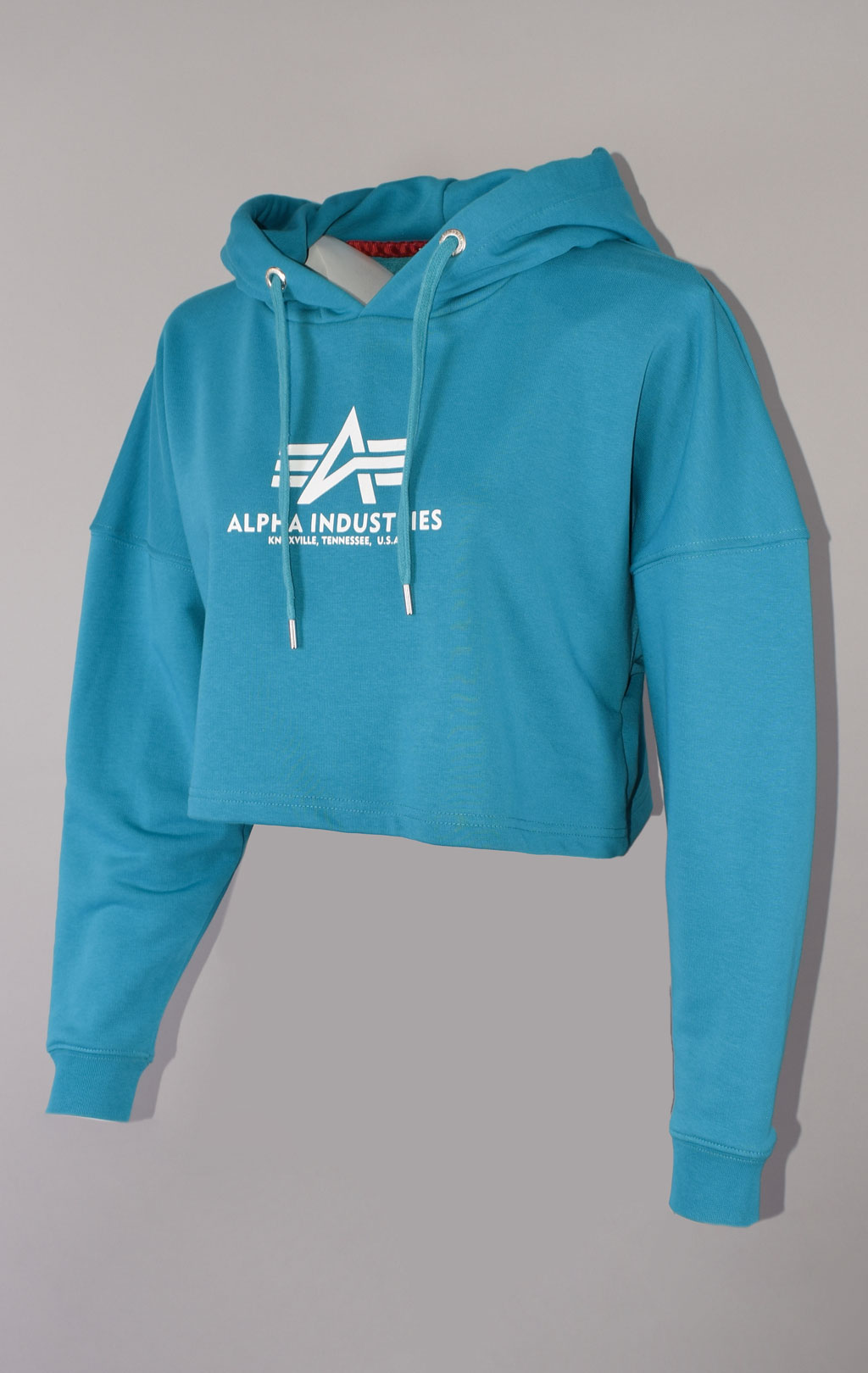 Женская толстовка ALPHA INDUSTRIES BASIC HOODY COS blue lagoon 