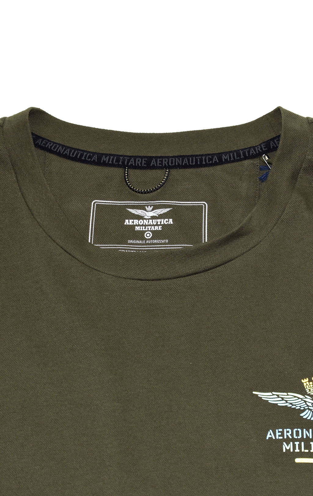 Футболка AERONAUTICA MILITARE SS 21/TR verde scuro (TS 1847) 